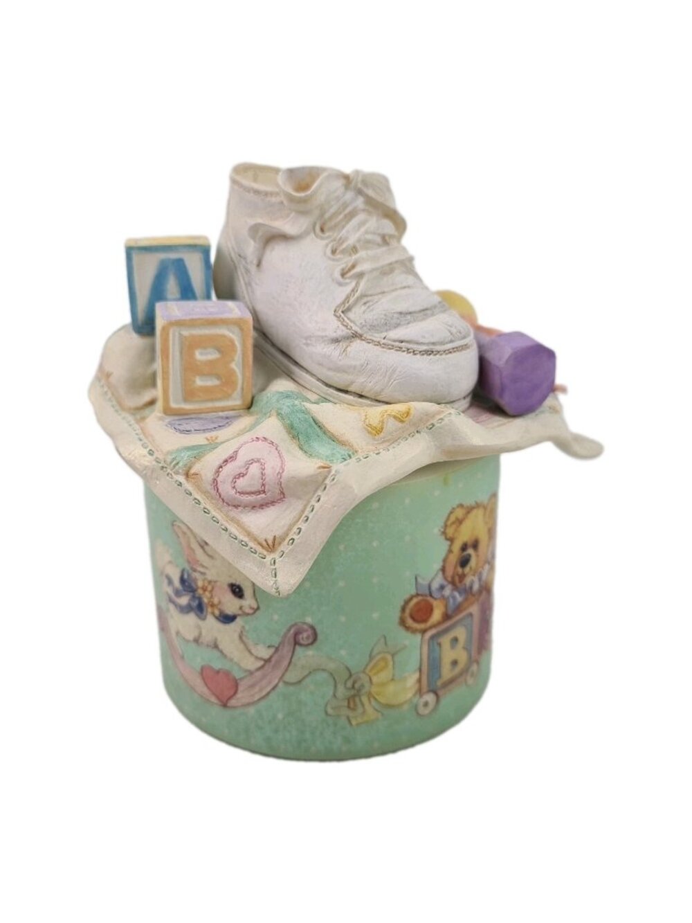 Just The Right Shoe "Sleepy Time" By Raine 25308 Miniature Revolving Musical